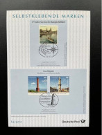 GERMANY 2011 FIRST DAY CARD SELF ADHESIVE STAMPS DUITSLAND DEUTSCHLAND ETB S2/2011 SELBSTKLEBENDE MARKEN - Briefe U. Dokumente