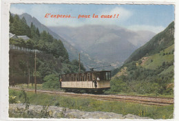 184 DEPT 65 : édit. Chambon N° 1105 : Le Petit Train De Cauterets A La Raillère , L'express Pour La Cuze - Altri & Non Classificati