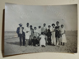 Italia Foto Persone Rimini BELLARIA (IGEA MARINA) 1913. 80x56 Mm. - Europa