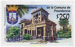 204775 MNH CHILE 1997 CENTENARIO DE LA COMUNA DE PROVIDENCIA - Cile