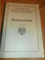 Altes Sparbuch Köln Ehrenfeld , 1936 - 1938 , Maria Mehring In Köln Ehrenfeld , Sparkasse , Bank !! - Historical Documents