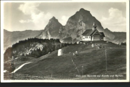 10559294 Stoos SZ Alpstubli Balmberg Kapelle Mythen X 1937 Stoos - Autres & Non Classés