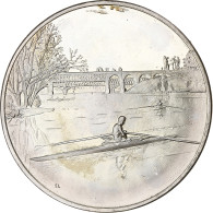 France, Médaille, Peinture, Max Schmitt Sur Un Skiff, Thomas Eakins, Argent - Sonstige & Ohne Zuordnung