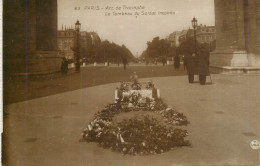 Postcard France Paris Arc De Triomphe - Triumphbogen