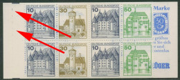 Bund 1980 B & S Markenheftchen Mit Randmarkierung MH 22 I E Postfrisch (R13358) - Sonstige & Ohne Zuordnung