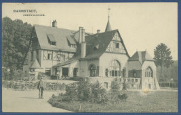 Darmstadt Gasthof Oberwaldstadt, Gelaufen 1917 (AK2542) - Darmstadt