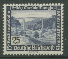 Deutsches Reich 1936 Winterhilfswerk WHW Moderne Bauten 641 Y Postfrisch - Unused Stamps