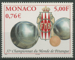 Monaco 2001 Boule-Spiel Pétanque-WM 2558 Postfrisch - Nuevos