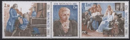 Monaco 1981 Wolfgang Amadeus Mozart 1470/72 ZD Postfrisch (C91469) - Ongebruikt