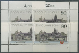 Bund 1989 2000 Jahre Bonn 1402 Alle 4 Ecken Postfrisch (E626) - Unused Stamps