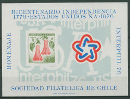 Chile 1965 Freimarken Nationalblume Gedenkblatt 642 Postfrisch (C93805) - Chili