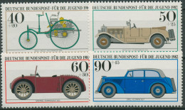 Bund 1982 Jugend: Historische Fahrzeuge Oldtimer 1123/26 Postfrisch - Unused Stamps