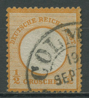 Deutsches Reich 1872 Adler Mit Kleinem Brustschild 14 Gestempelt Geprüft - Used Stamps