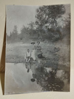 Italia Foto Persone Bologna SAN LAZZARO DI SAVENA 1913. 110x82 Mm. - Europa