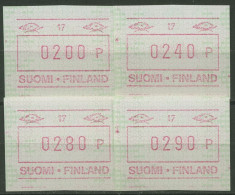Finnland ATM 1994 Automat 17 Satz ATM 23.2 S 2 Postfrisch - Machine Labels [ATM]