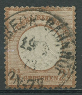 Dt. Reich 1872 Adler Mit Großem Brustschild 21 A Gestempelt Geprüft - Oblitérés