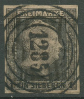 Preußen 1850 Friedrich Wilhelm IV., 2 A Nr.-Stpl. 1285 SAARBRÜCK - Used