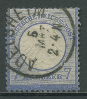 Deutsches Reich 1872 Kl. Brustschild 10 Mit Baden-Stempel K1 ADELSHEIM - Oblitérés