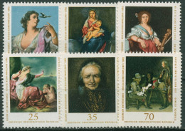 DDR 1976 Kunstsammlung Dresden Gemälde 2193/98 Postfrisch - Unused Stamps