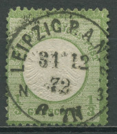 Deutsches Reich 1872 Großer Brustschild 17 A Mit K1-Stempel LEIPZIG - Used Stamps