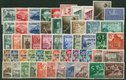 Deutsches Reich 1939 Jahrgang Komplett Postfrisch - Unused Stamps
