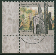 Bund 2003 Natur Versteinerter Wald 2358 Ecke 3 Mit TOP-Stempel - Gebruikt