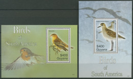 Guyana 2007 Südamerikanische Vögel Block 815/16 Postfrisch (C11859) - Guyana (1966-...)