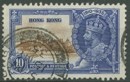 Hongkong 1935 25. Thronjubiläum König Georgs V. 134 Gestempelt - Gebraucht