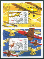 Guyana 1998 Royal Air Force Flugzeuge Block 582/83 Postfrisch (C63270) - Guyana (1966-...)