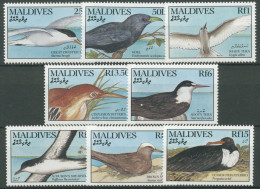 Malediven 1990 Wasservögel 1434/41 Postfrisch - Maldives (1965-...)