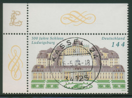 Bund 2004 Schloss Ludwigsburg 2398 Ecke 1 Mit TOP-Stempel - Used Stamps