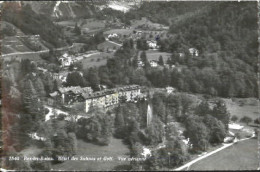 10559151 Bex Les Bains Bex Les Bains Hotel Fliegeraufnahme X 1951 Bex - Other & Unclassified