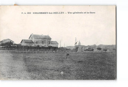 COLOMBEY LES BELLES - Vue Générale Et La Gare - Très Bon état - Colombey Les Belles