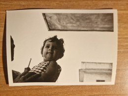 19521.  Fotografia D'epoca  Bambina Primo Piano Italia - 12,5x9 - Anonymous Persons