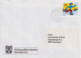 Motiv Brief  "Feldwaffenverein Solothurn"         1997 - Cartas & Documentos