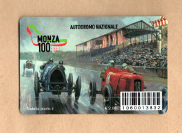 ITALIA  :  Tessera Filatelica - 100° Dell' Autodromo Di Monza  Del   3.09.2022 - Philatelistische Karten