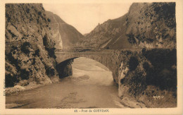 Postcard France Les Gorges De Daluis Vallee De Guillaumes Pont De Gueydan - Other & Unclassified