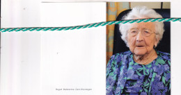 Marie-José Van Peteghem, Gent 1915, 2015. Honderdjarige. Foto - Overlijden
