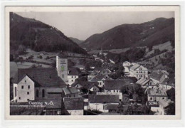 39006821 - Fotokarte Von Gaming. Teilansicht Mit Kirche Gelaufen Am 17.05.1939. Leicht Stockfleckig, Leichter Bug Oberh - Altri & Non Classificati
