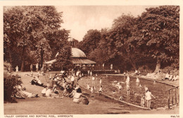 R298200 Valley Gardens And Boating Pool. Harrogate. No. 10 - World