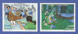 Italien / Italia  2007  Mi.Nr. 3177 / 3178 , EUROPA CEPT - Pfadfinder / Skauting - Gestempelt / Fine Used / (o) - 2007