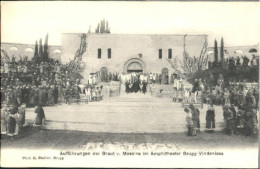 10558559 Brugg AG Vindonissa Amphitheater Auffuehrung Ungelaufen Ca. 1910 Brugg  - Otros & Sin Clasificación