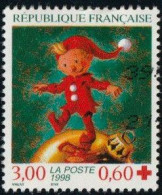 France 1998 Yv. N°3199 - Croix-rouge - Lutin - Oblitéré - Gebraucht