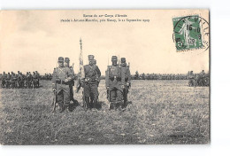 Revue Du 20e Corps D'Armée - Passée à ART SUR MEURTHE Près NANCY Le 11 Septembre 1909 - Très Bon état - Autres & Non Classés