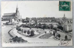 CPA BON SECOURS 76 Ensemble De Bon Secours Et Le Monument De Jeanne D'Arc - Bonsecours