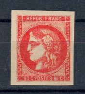 BORDEAUX N°49 80c Rose NEUF** (REPRODUCTION) - 1870 Bordeaux Printing