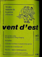 Vent D'est N°3 3e Trimester 1976 - Les Ouvriers Contre Le Programme De Deng Xiaoping - Sur Quelques Problèmes Relatifs à - Autre Magazines