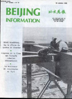 Beijing Information N°41 10 Octobre 1983 - Le Problème De Hongkong Un Argument Insoutenable - La Politique Africaine De - Andere Magazine