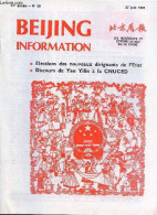 Beijing Information N°26 27 Juin 1983 Les Roses De Nguyen Co Thach Ne Sont Pas Sans épines - La France Réaffirme Son Ple - Other Magazines