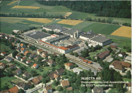 10558241 Teufenthal Teufenthal Fabrik Fliegeraufnahme Teufenthal - Other & Unclassified